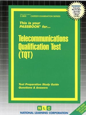 cover image of Telecommunications Qualification Test (TQT)